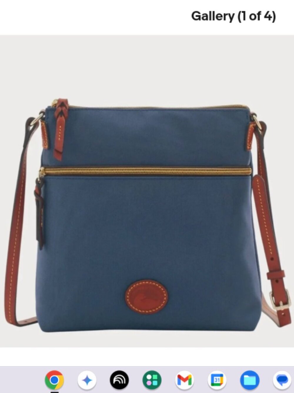 Dooney & Bourke Nylon Everyday Crossbody-Navy-NEW-A721664